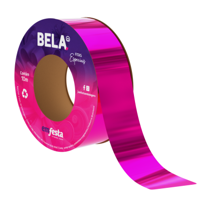 Fita Metalizada Pink